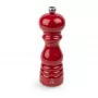 Pipirų malūnėlis PEUGEOT Paris 18 cm uSelect, raudonas lakuotas medis, reguliuojamas smulkumas