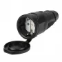ABL 100000086 Hightech jungtis, SCHUKO, Elamid, mėlyna, savaime užsifiksuojanti, IP54, 1580 tipas