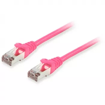 Patch Laidas Equip Cat.6A S/FTP RJ-45 3m Rožinis