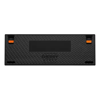 Mechaninė žaidimų klaviatūra Cherry K5 Pro TMR Compact — 65% QWERTY US, laidinė USB, RGB, juoda/oranžinė