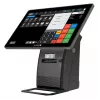 Viskas viename Olympia T215DK 15 colių (38,1 cm) liečiamuoju ekranu, Android 11, tiesioginės šiluminės spausdintuvas 8 cm, juoda