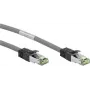 Goobay CAT 8.1 Patch Laidas, S/FTP (PiMF), Pilkas, 5 m - LSZH Be Halogenų, Varis AWG 24 (55139)