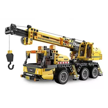 Mobilus kranas Jamara CaDA modelis 402886 – konstruktorius, juodas ir geltonas, nuo 8 metų