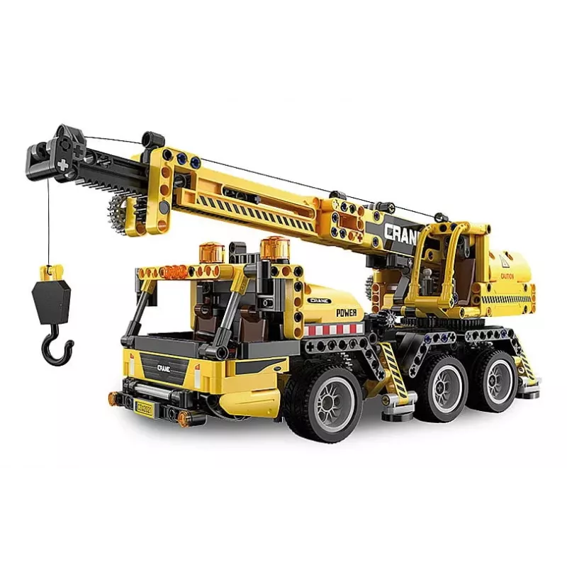 Mobilus kranas Jamara CaDA modelis 402886 – konstruktorius, juodas ir geltonas, nuo 8 metų