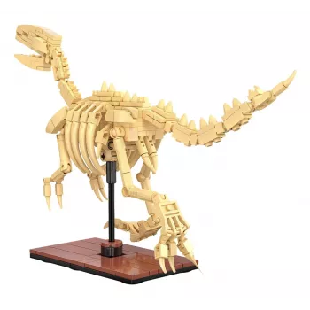 Konstruktorius Jamara CaADA Dinozaurų fosilija Velociraptor – 256 dalių, nuo 8 metų, smėlio/ruda