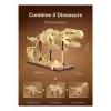 Konstruktorius Jamara CaADA Dinozaurų fosilija Velociraptor – 256 dalių, nuo 8 metų, smėlio/ruda
