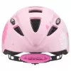 Vaikiškas apsauginis šalmas UVEX kid 2 cc Multicolour Pink, kietas korpusas, matinis paviršius
