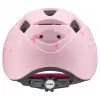 Vaikiškas apsauginis šalmas UVEX kid 2 cc Multicolour Pink, kietas korpusas, matinis paviršius