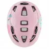 Vaikiškas apsauginis šalmas UVEX kid 2 cc Multicolour Pink, kietas korpusas, matinis paviršius