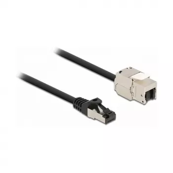 Laidas RJ45 kištukas į Keystone modulį RJ45 lizdas DeLOCK 87029