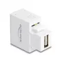Sieninis keystone modulis DELOCK su USB-A įkrovimo prievadu 5W baltas