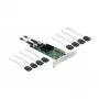 DeLOCK 8 prievadų SATA PCI Express x8 kortelė su jungiamuoju kabeliu