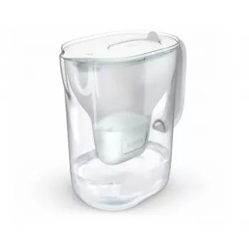 BRITA Style Essential XL vandens filtro ąsotis su MAXTRA PRO Pure Performance kasetėmis (3) – baltas