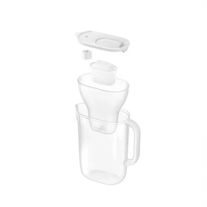 BRITA Style Essential XL vandens filtro ąsotis su MAXTRA PRO Pure Performance kasetėmis (3) – baltas