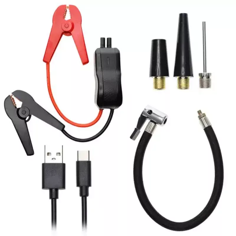 4smarts automobilio užvedimo starteris 456312 – 300 A paleidimo srovė, 2 A išėjimas, 16,6 V baterija, juoda