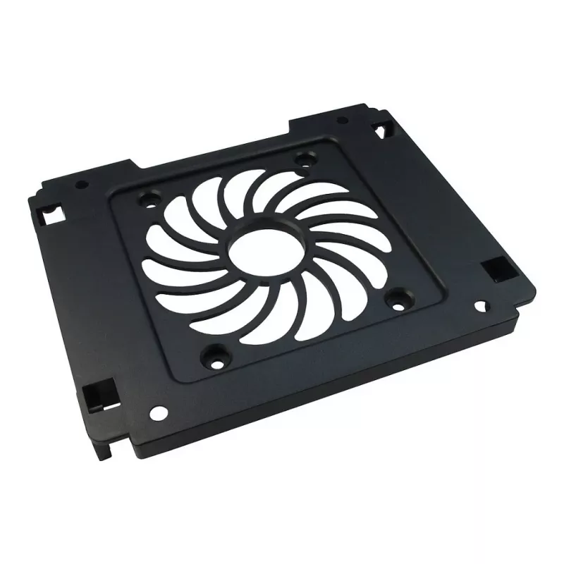 Inter-Tech tvirtinimo rėmelis 1x5,25 colių, skirtas 1x2,5 / 1x3,5 colio įrenginiui arba 12 cm ventiliatoriui