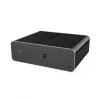Akasa Euler CMX Mini-ITX belaidis kompiuterio korpusas A-ITX61-S1B — juodas, mini korpusas pasyviai aušinamoms sistemoms