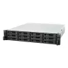 NAS stovo Synology RS2423RP+II (Rack 2U) AMD Ryzen V1780B 8 GB DDR4, 12 lizdų, RAID, DiskStation Manager