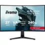27 colių lenktas VA monitorius iiyama G-MASTER GC2784HSU-B1 240 Hz Full HD 1920x1080 USB garsiakalbiai VESA