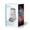Automatinis ėdalo ir vandens dozatorius katėms ir šunims Nedis WIFIPET10CWT pilkai baltas