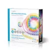 Nedis WIFILS51CRGB protinga LED juostelė – Wi‑Fi, RGB, 24 W, 1 m laidas, 12 mm plotis
