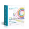 Nedis WIFILS51CRGB protinga LED juostelė – Wi‑Fi, RGB, 24 W, 1 m laidas, 12 mm plotis
