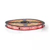 Nedis WIFILS51CRGB protinga LED juostelė – Wi‑Fi, RGB, 24 W, 1 m laidas, 12 mm plotis
