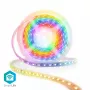 Nedis WIFILS51CRGB protinga LED juostelė – Wi‑Fi, RGB, 24 W, 1 m laidas, 12 mm plotis