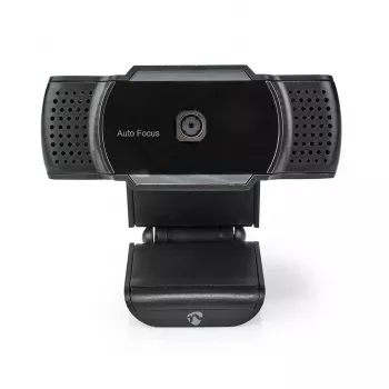Nedis WCAM110BK internetinė kamera 5 MP 2592 x 1944 pikseliai USB 2.0 Juoda