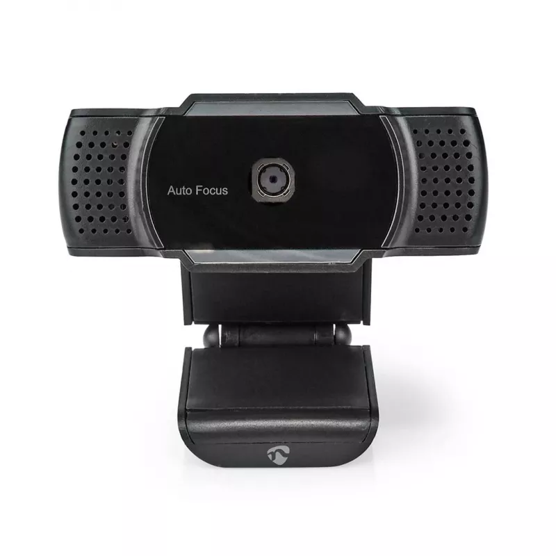 Nedis WCAM110BK internetinė kamera 5 MP 2592 x 1944 pikseliai USB 2.0 Juoda