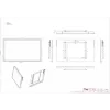 ERNITEC 0070-24198-HB3000-P 4K UHD stebėjimo monitorius – profesionalus ekranas