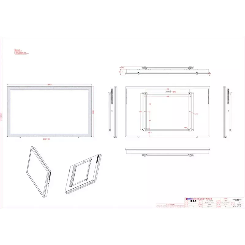 ERNITEC 0070-24198-HB3000-P 4K UHD stebėjimo monitorius – profesionalus ekranas