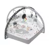 Kūdikių žaidimų kilimėlis milly mally Baby Mat 5in1 Minky – daugiafunkcis 5-in-1 kilimėlis pilvuko laikui, žaidimams, poilsiui, ropojimui ir kelionėms