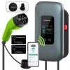 QOLTEC 52723 3 fazių elektromobilių įkrovimo stotelė 22 kW 32 A su WiFi