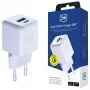 3MK Hyper GaN 20W sieninis įkroviklis su USB-C ir USB-A, PD 3.0 / QC 4+