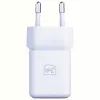 3MK Hyper GaN 20W sieninis įkroviklis su USB-C ir USB-A, PD 3.0 / QC 4+