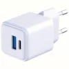 3MK Hyper GaN 20W sieninis įkroviklis su USB-C ir USB-A, PD 3.0 / QC 4+