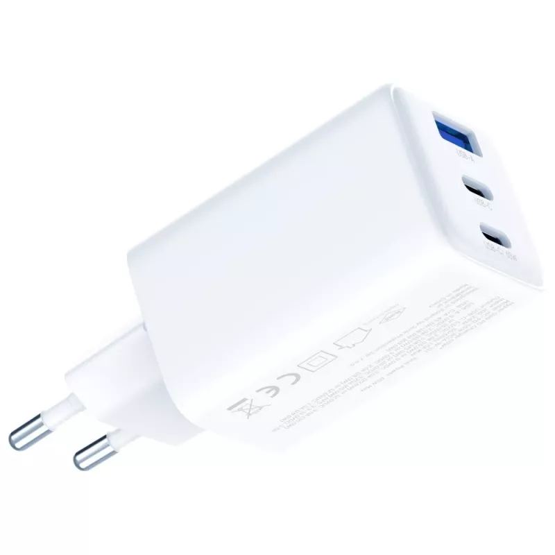 3MK Hyper GaN 65W QC4+ įkroviklis – USB GaN 65W greitasis įkroviklis su QC4+ palaikymu