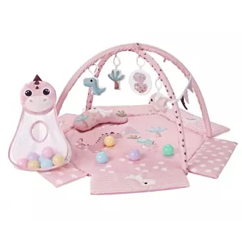 Mokomasis kilimėlis Dino Pink TinyMini rožinis