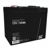 AGM akumuliatorius Green Cell AGM49 55 Ah 12 V jūrinėms ir laisvalaikio reikmėms