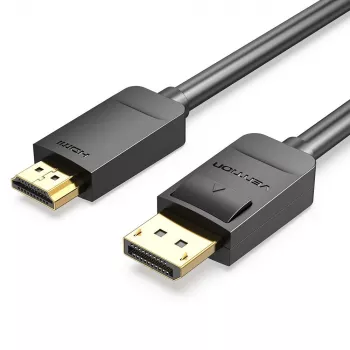 Laidas DP į HDMI 2M/JUODAS Hadbh Vention