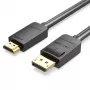 Laidas DP į HDMI 2M/JUODAS Hadbh Vention