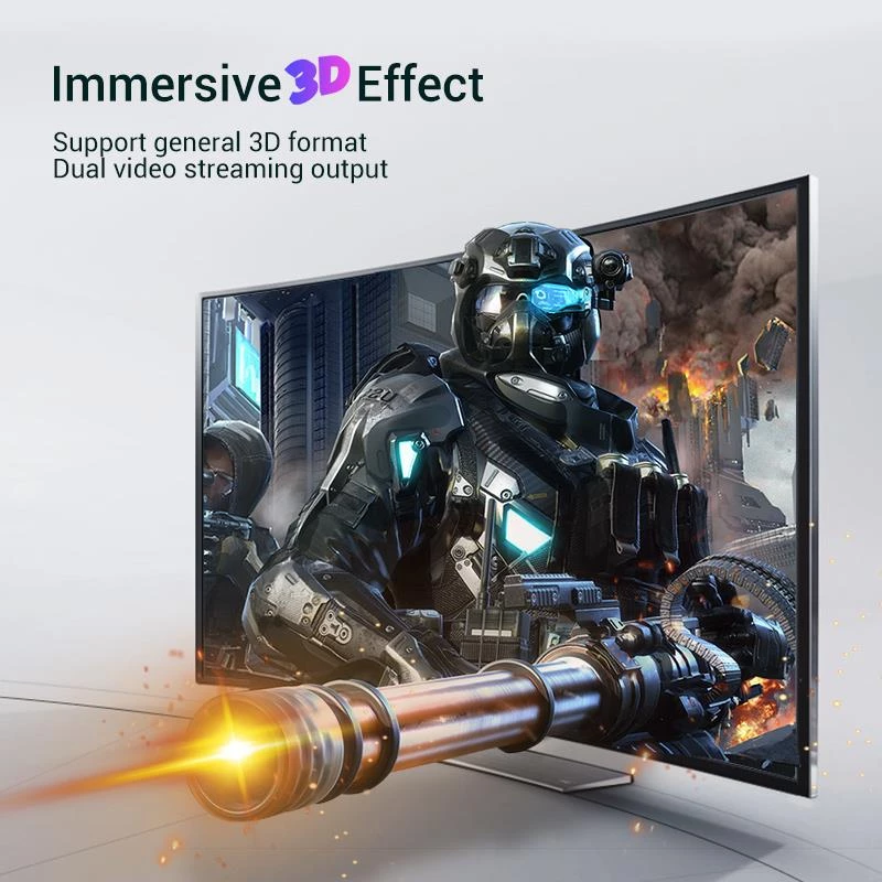 Laidas DP į HDMI 2M/JUODAS Hadbh Vention