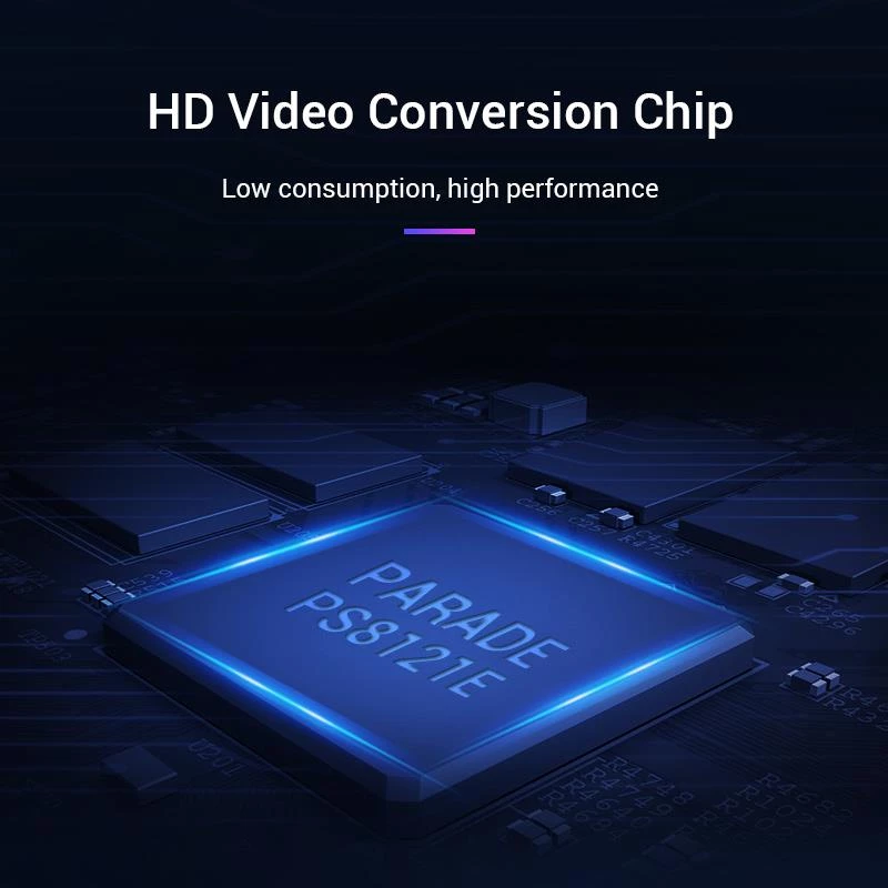 Laidas DP į HDMI 2M/JUODAS Hadbh Vention