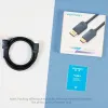 Laidas DP į HDMI 2M/JUODAS Hadbh Vention
