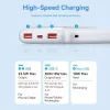 Power Bank USB 10000 mAh 22,5 W juodas FHKB0 Vention