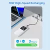 Power Bank USB 10000 mAh 22,5 W juodas FHKB0 Vention
