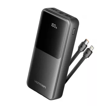 Power Bank USB 20000 mAh 22,5 W juodas FHPB0 Vention