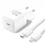 Mobiliojo telefono sieninis įkroviklis USB-C 20W TZ-FEPW0-EU-02 Vention