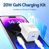 Mobiliojo telefono sieninis įkroviklis USB-C 20W TZ-FEPW0-EU-02 Vention